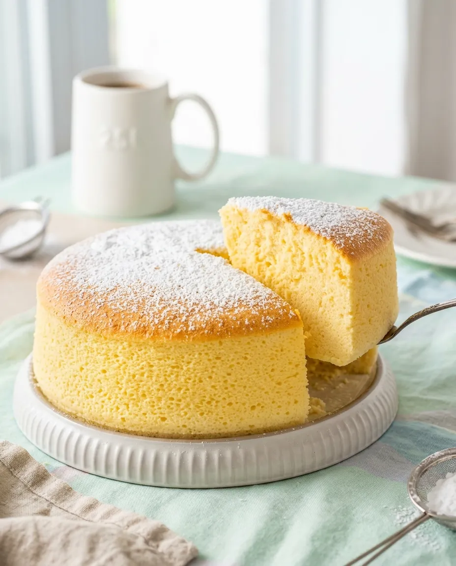 スフレチーズケーキ