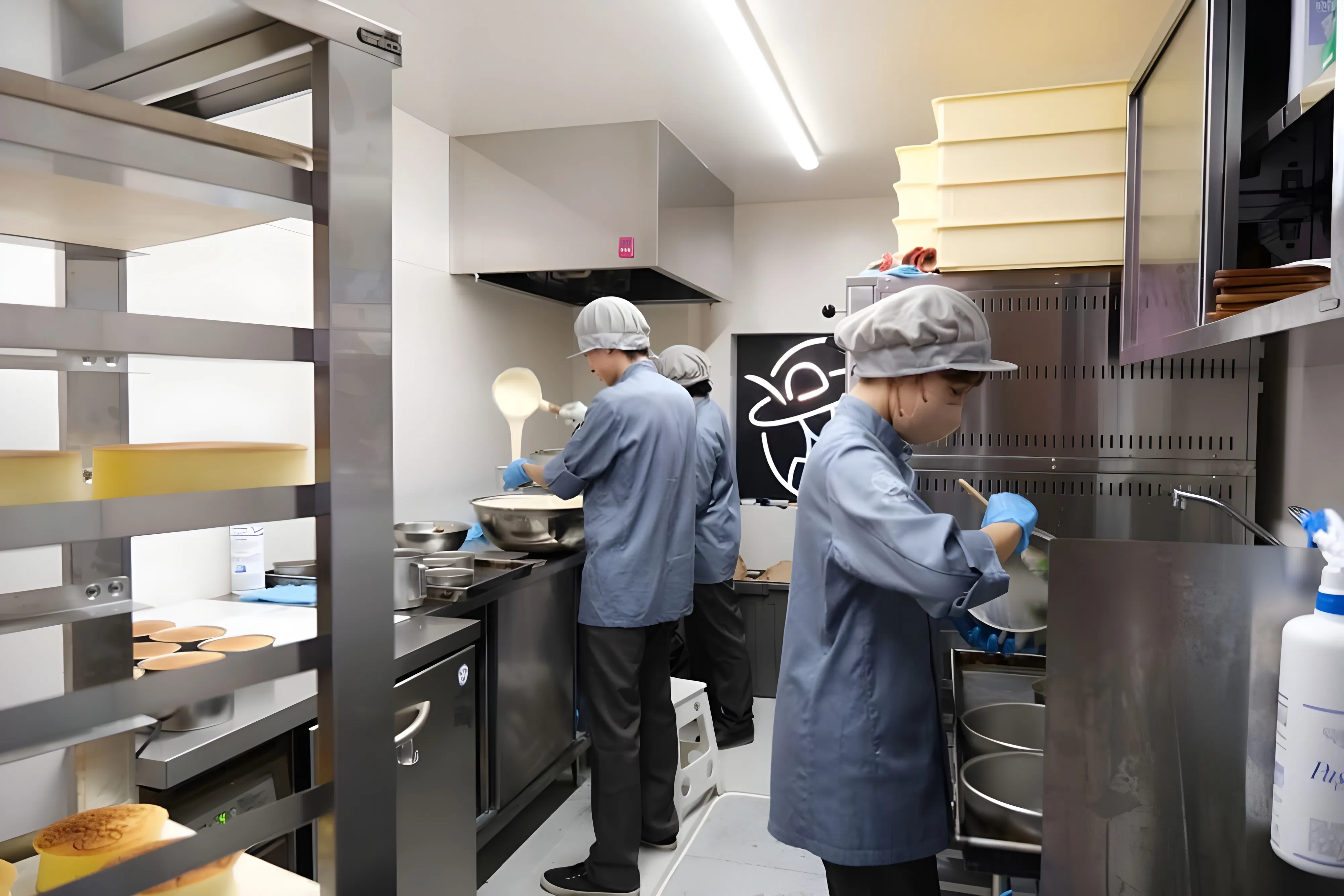 白い貴婦人の工房で一つひとつ丁寧に作られるチーズケーキ